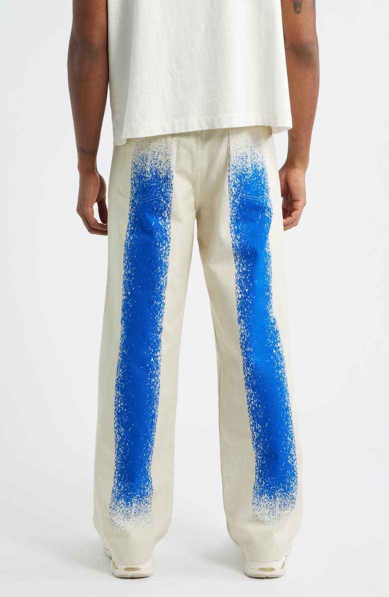 SANTO STUDIO x Blake Snell Milano LA Jeans, Alternate, color, Cream