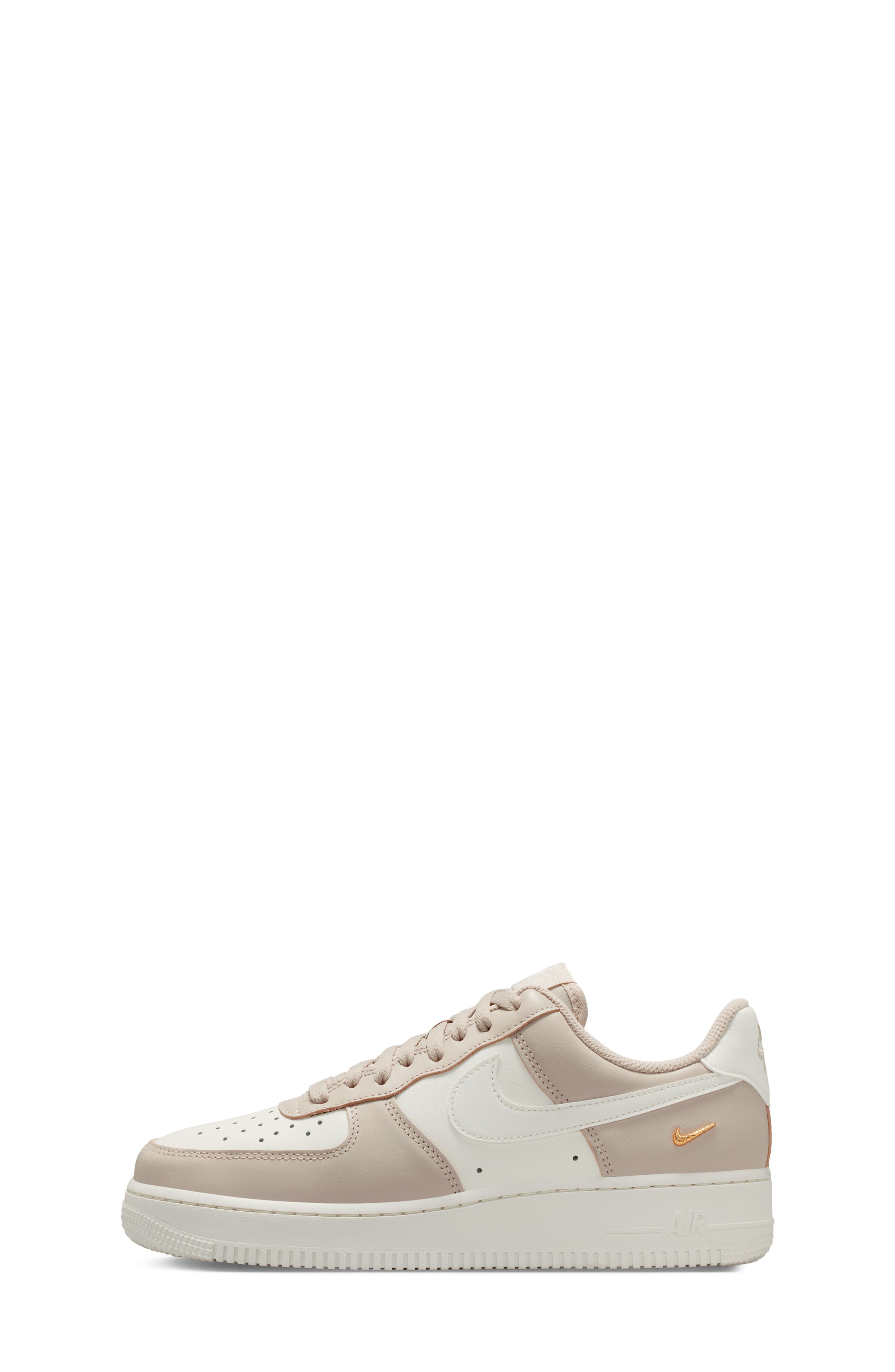 Air Force 1 '07 Basketball Sneaker, Alternate, color, CREAM/ GOLD/ SAIL