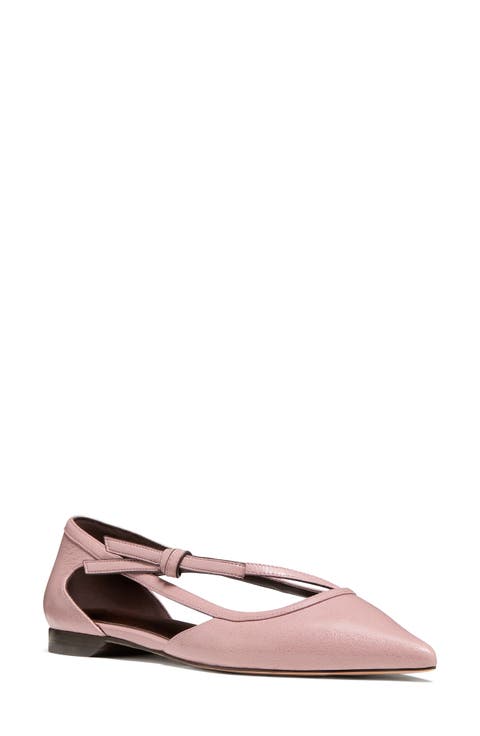 loop pointed toe flat