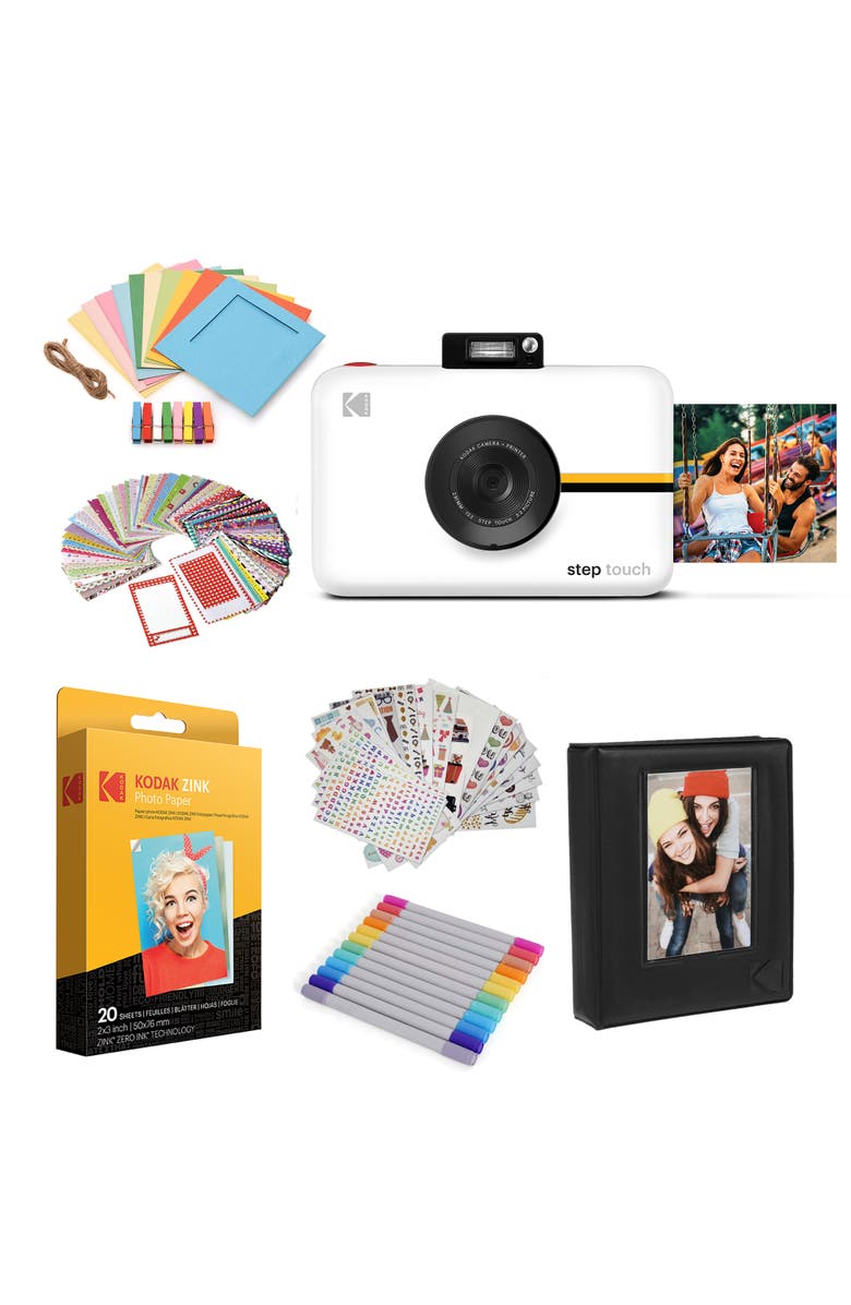 Kodak Step Touch Camera Bundle 13MP, Main, color, White