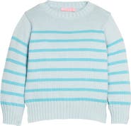 BISBY Kids' Knit Striped Sweater