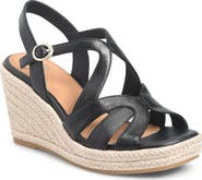Söfft Norma Slingback Espadrille Platform Wedge Sandal
