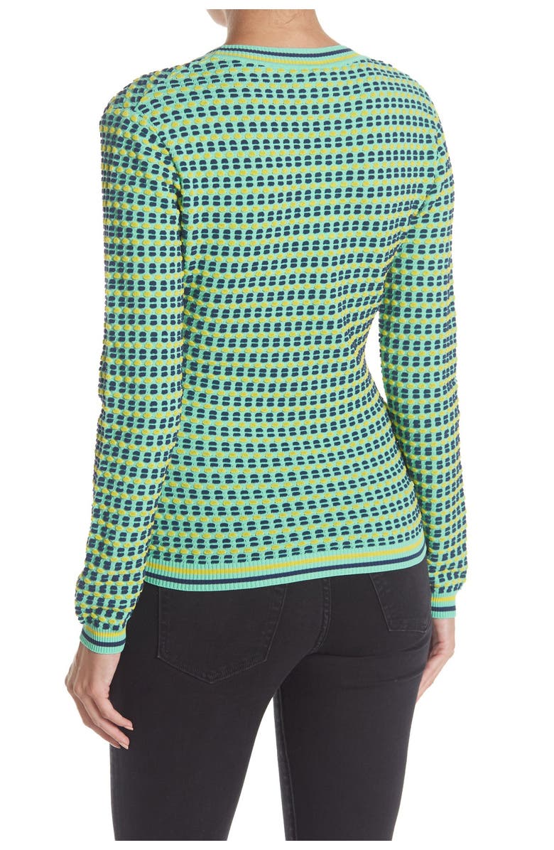 M Missoni Geometric Print Scoop Neck Sweater, Alternate, color,