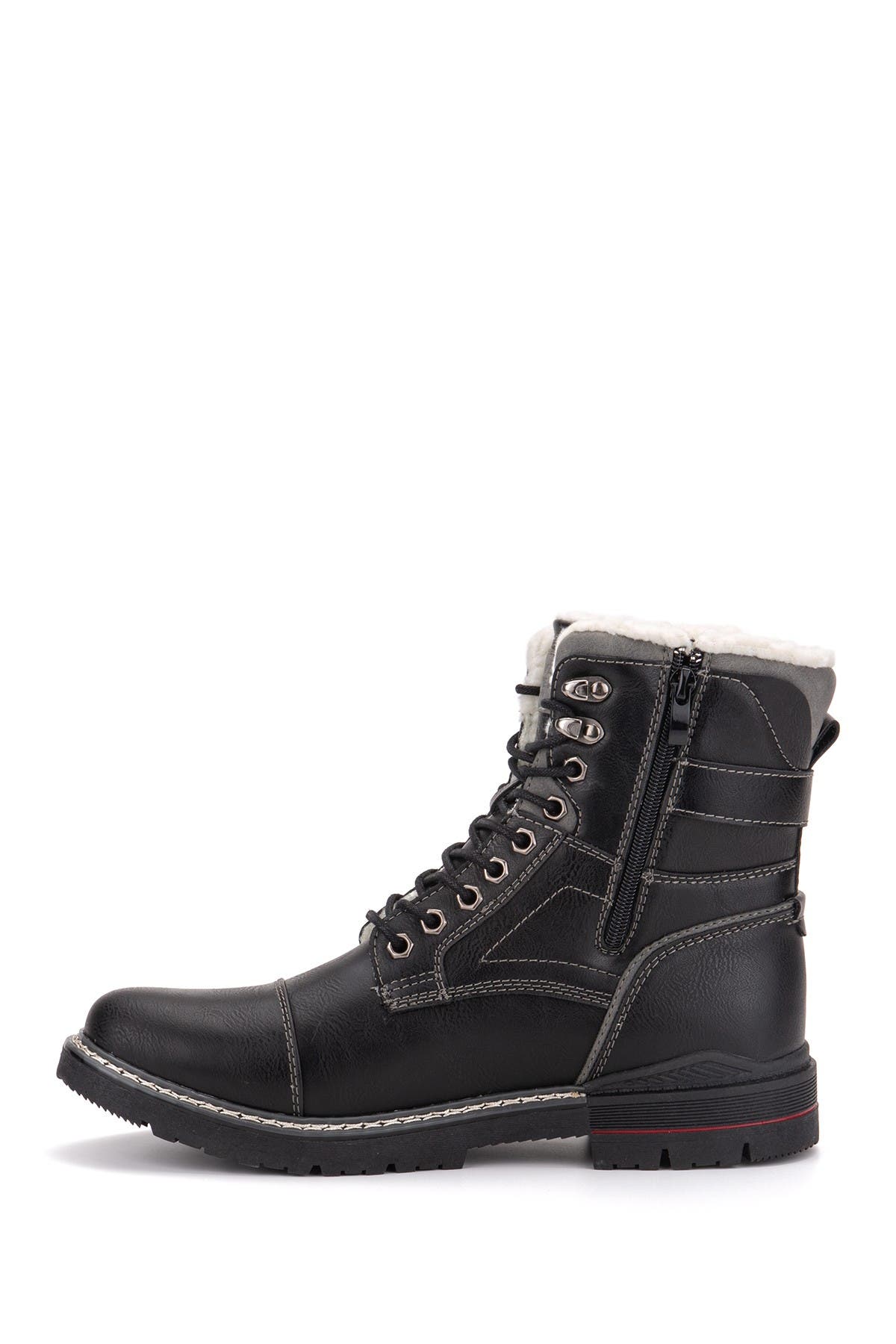 RESERVE FOOTWEAR Cavalier Faux Shearling Lined Boot, Alternate, color, 