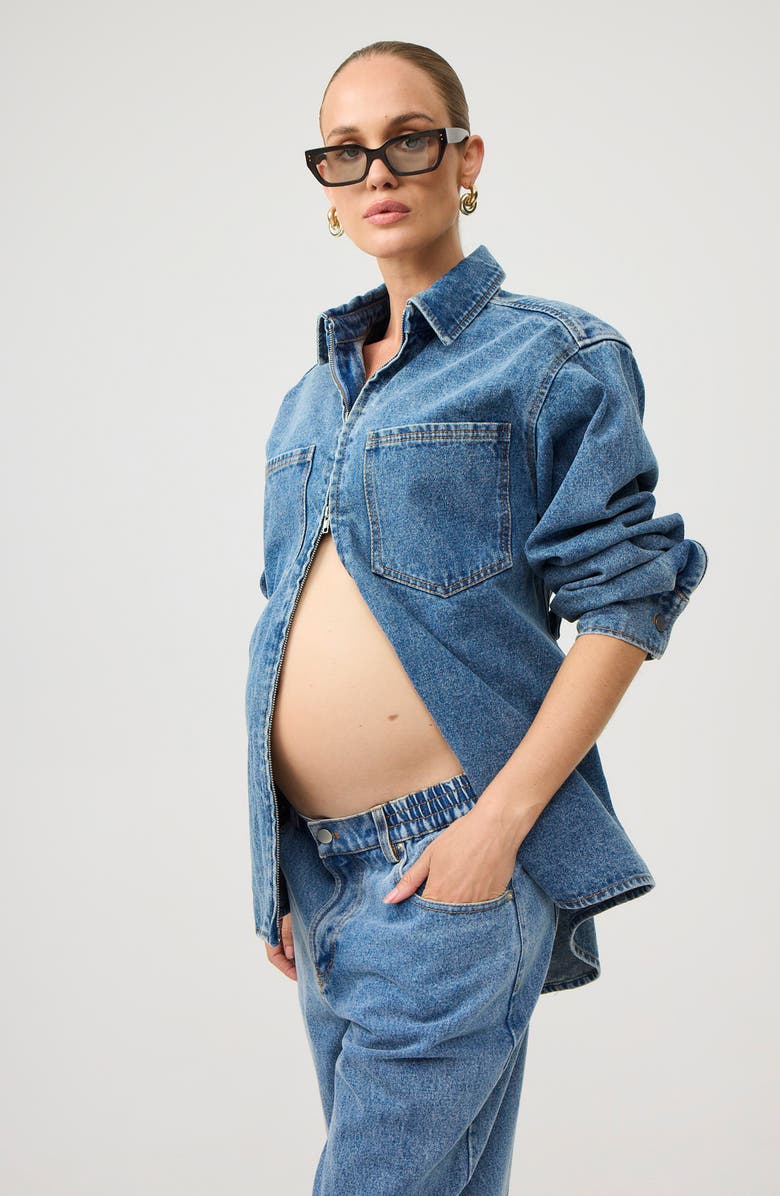 Portier Xander Denim Jean, Alternate, color, Denim