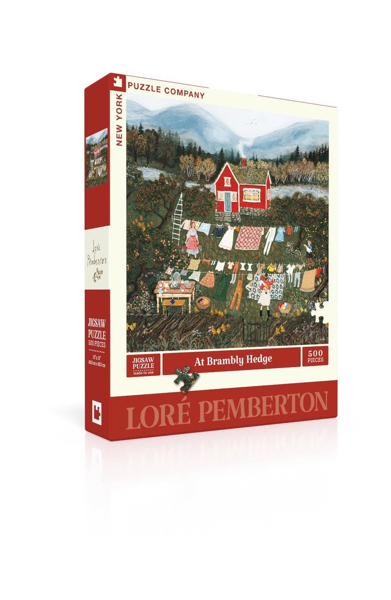 NEW YORK PUZZLE COMPANY At Brambly Hedge 500 Piece Puzzle, Alternate, color, NO COLOR