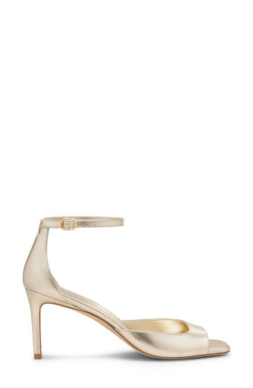 Stuart Weitzman Nudista Ankle Strap Sandal In Neutral