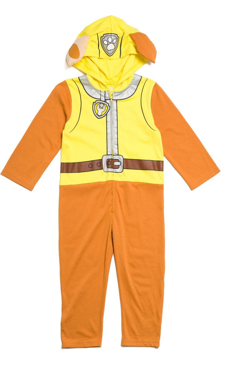 Rubble Hooded One Piece, Main, color, Rubble Yellow