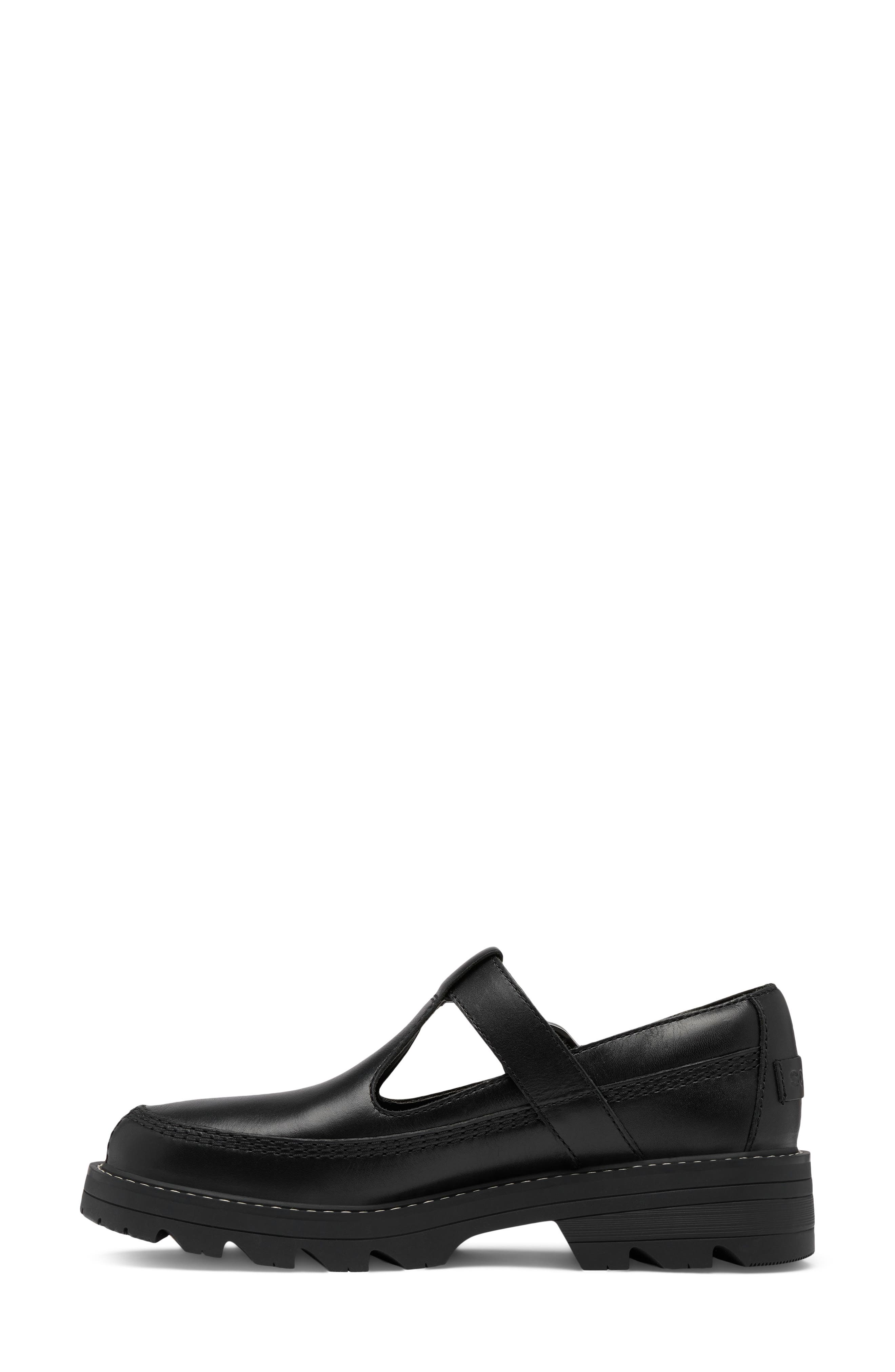 SOREL Revel Ave Mary Jane Loafer, Alternate, color, Black/ Black