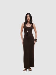 Pretty Lavish Dora Scoop Neck Maxi Dress