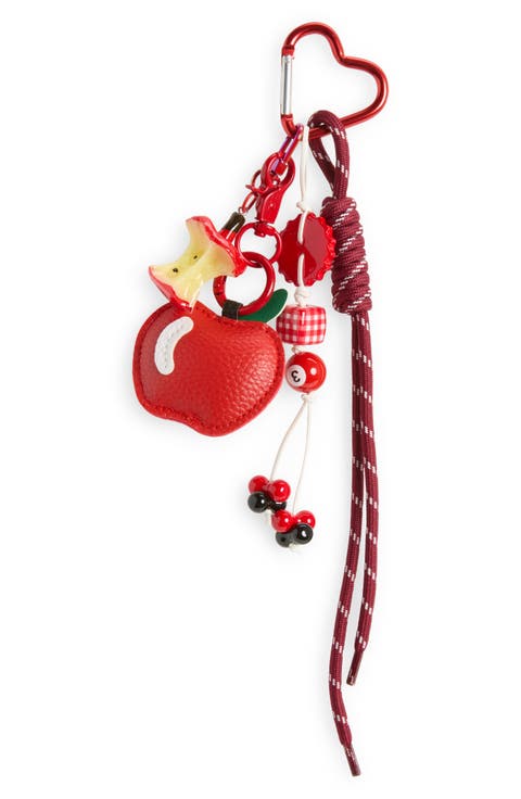 Kids' Apple Core Bag Charm