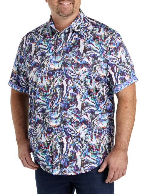 Robert Graham Dxl Big & Tall Boyd Sport Shirt In Multi