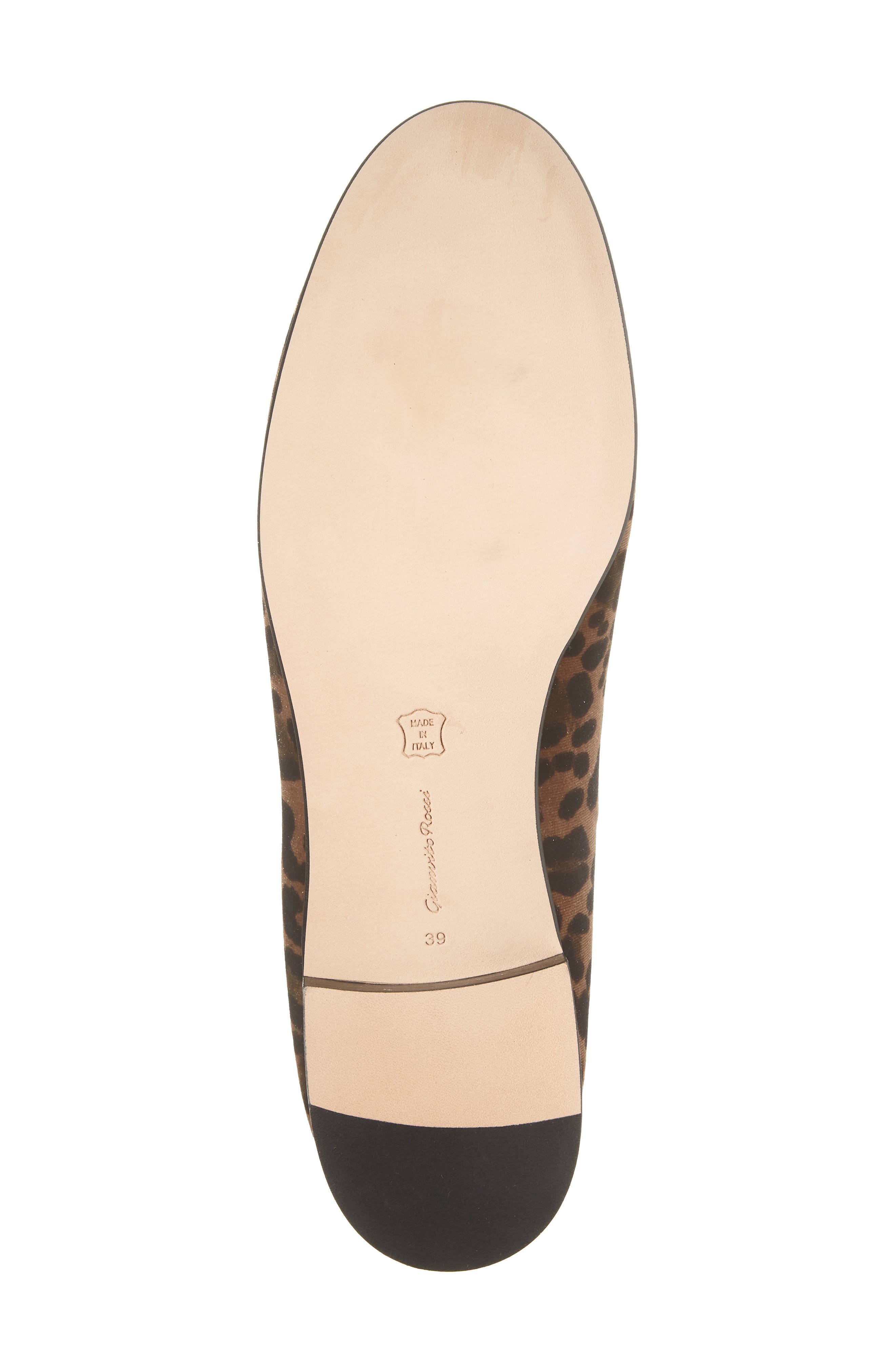 Tassel Loafer, Alternate, color, LEOPARD PRINT BLACK