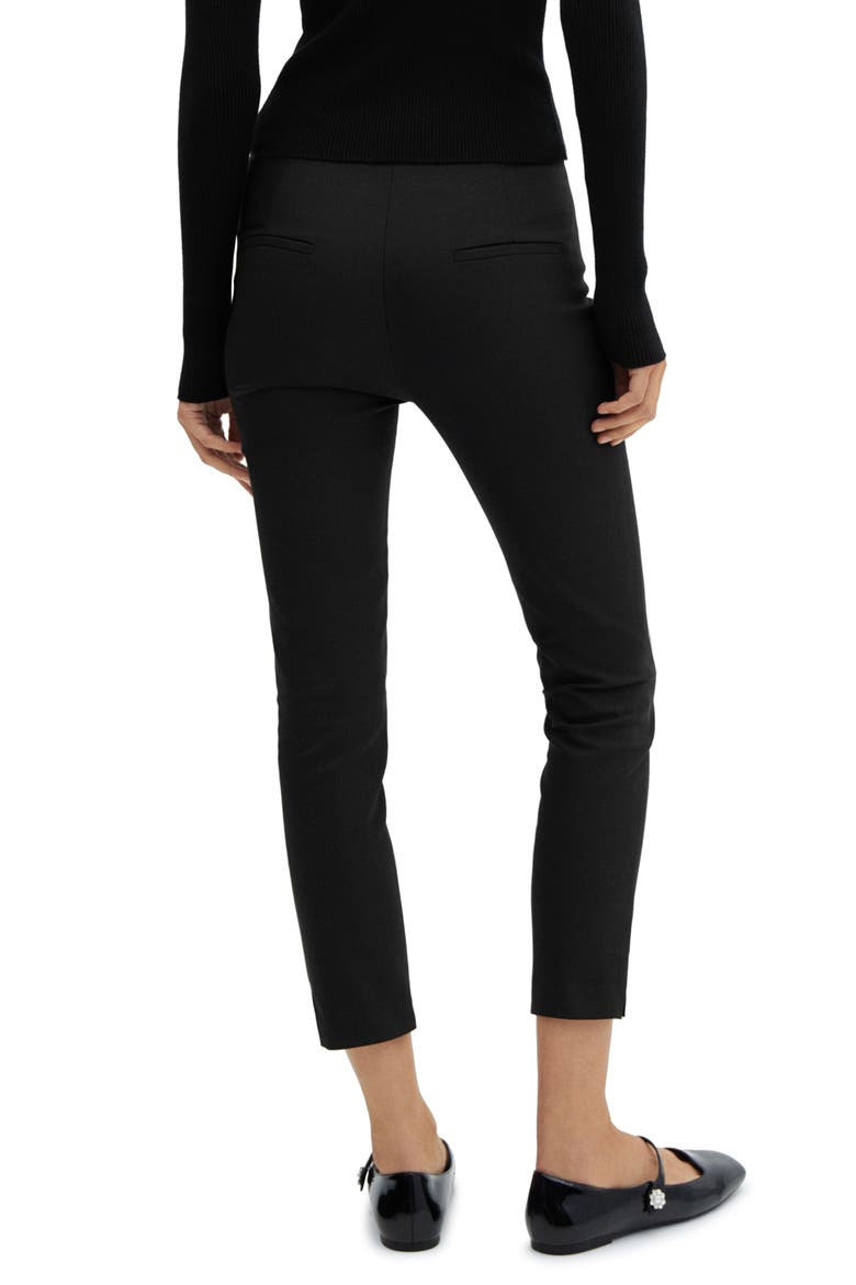 Crop Skinny Pants, Alternate, color, BLACK
