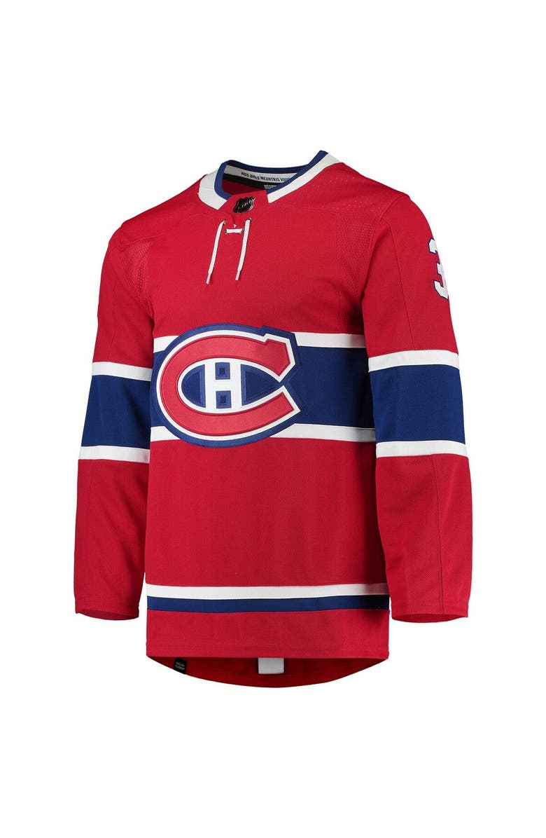 adidas Men's adidas Carey Price Red Montreal Canadiens Home Primegreen Authentic Player Jersey, Alternate, color, 
