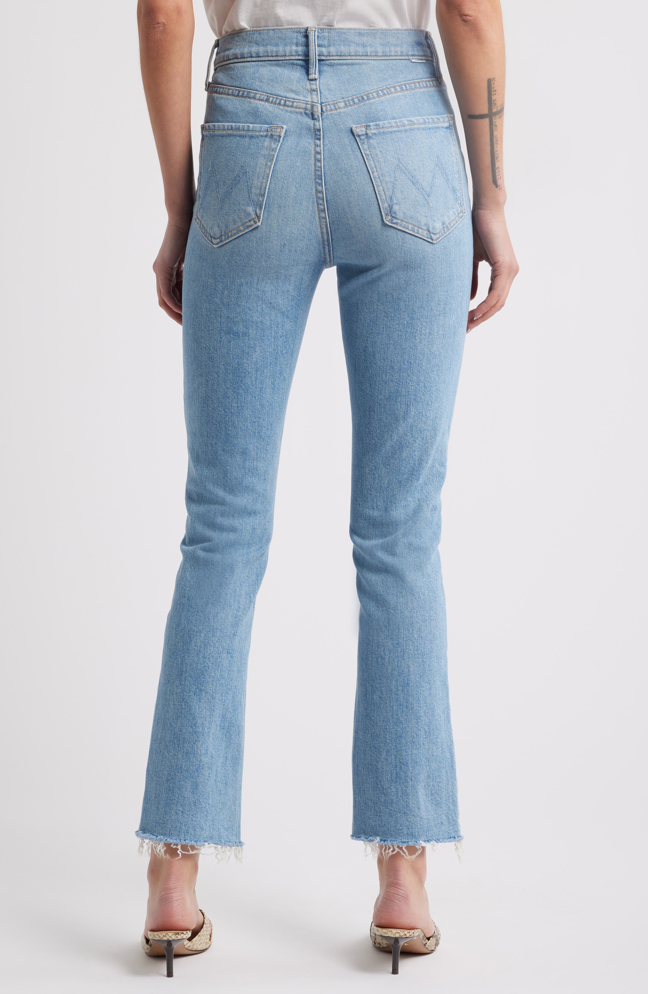 The Pixie Dazzler Fray Hem Ankle Jeans - image 2