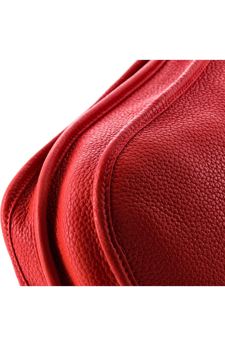 Pre-Owned Hermes Evelyne Bag Gen III Clemence PM, Alternate, color, Rouge Casaque