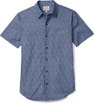 Bonobos Tech Slim Fit Floral Short Sleeve Button-Up Shirt