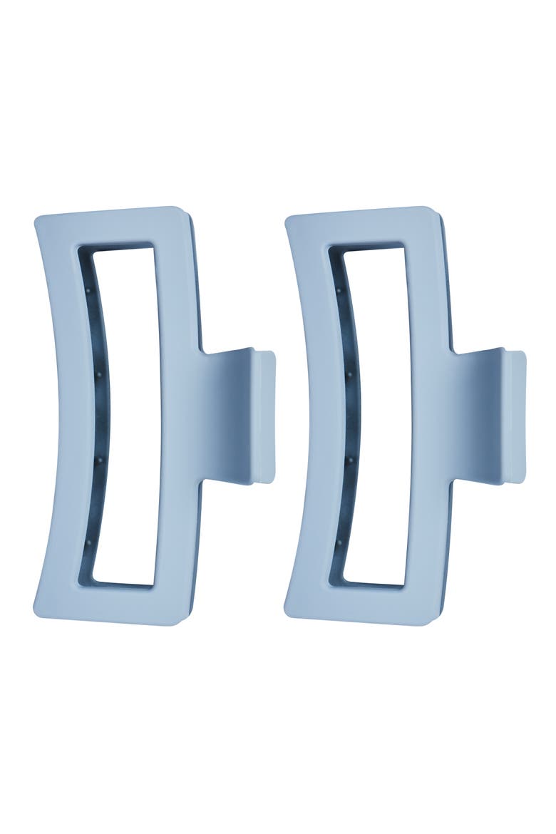 Rectangle Claw Clip, Main, color, Blue