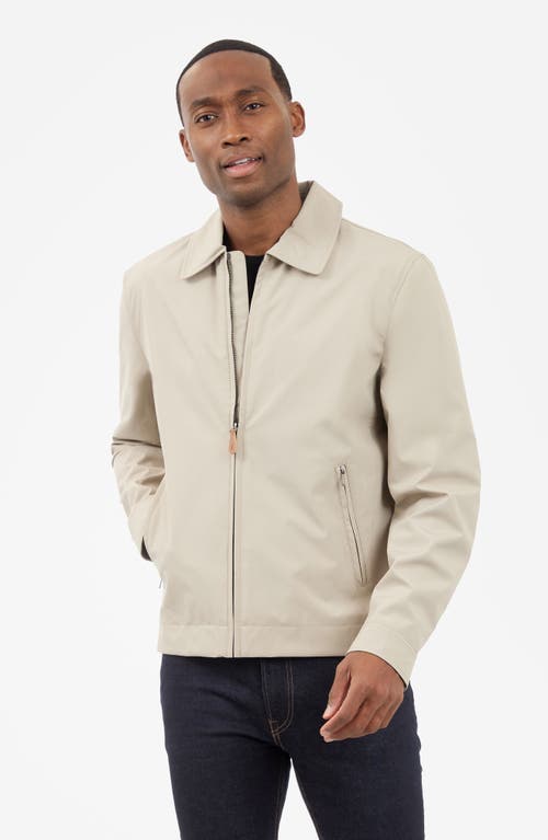 London Fog Athens Hipster Water Resistant Jacket In Cement