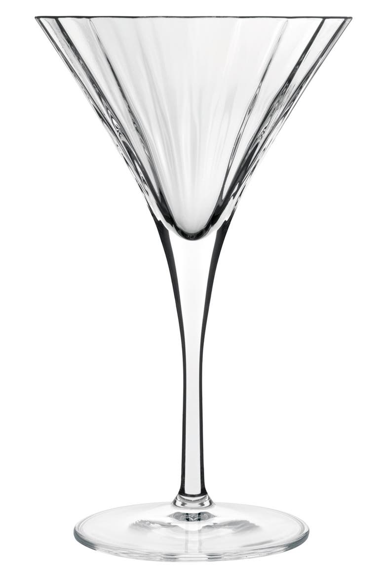 'Bach' Martini Glasses, Main, color, CLEAR