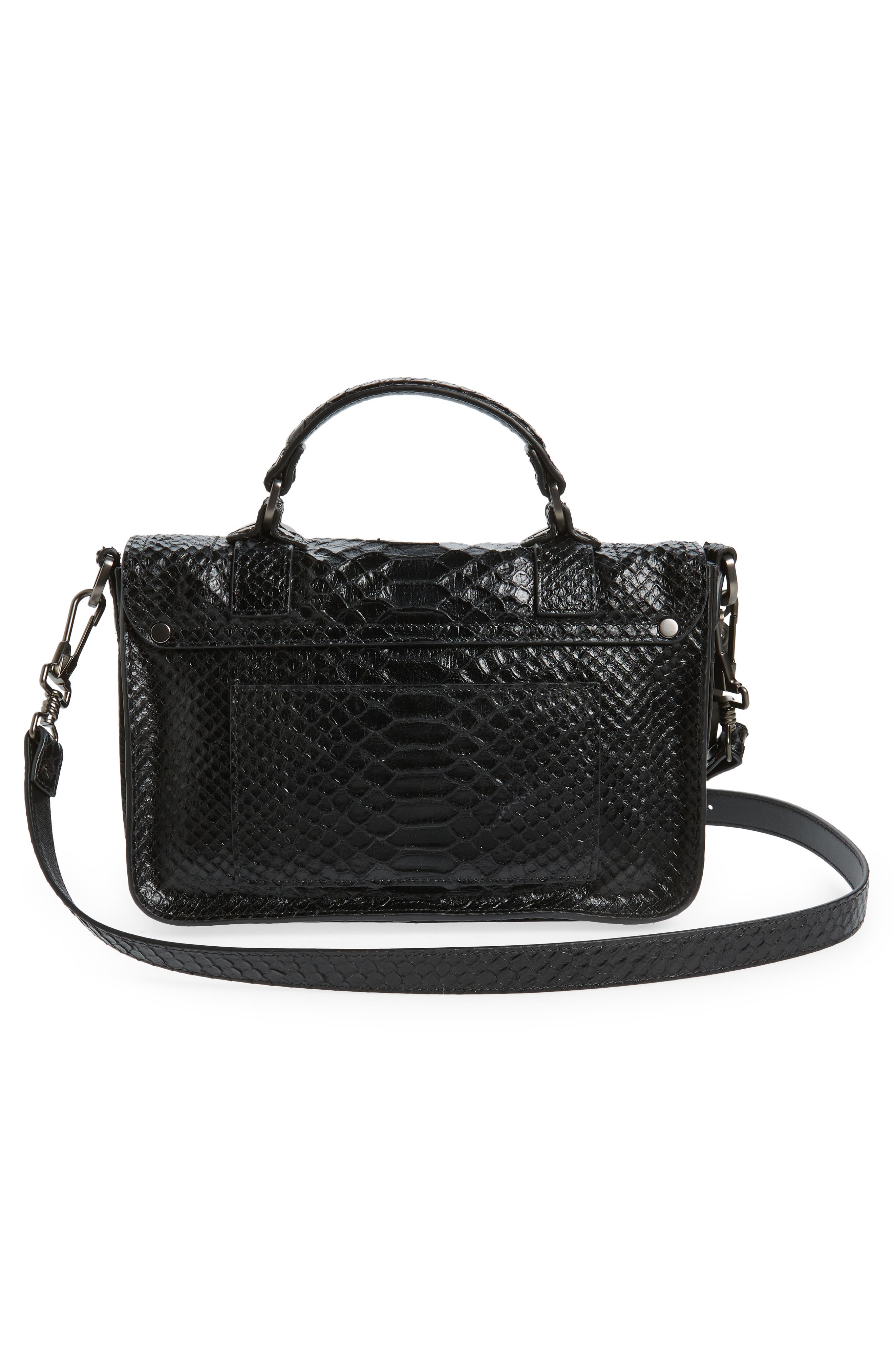 Proenza Schouler Tiny PS1 Tonal Leather Top Handle Bag, Alternate, color, 