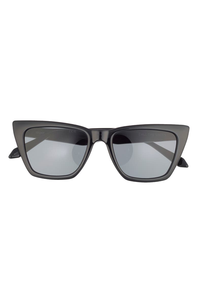 QUAY 54mm Call the Shots Modified Cat Eye Sunglasses, Main, color,