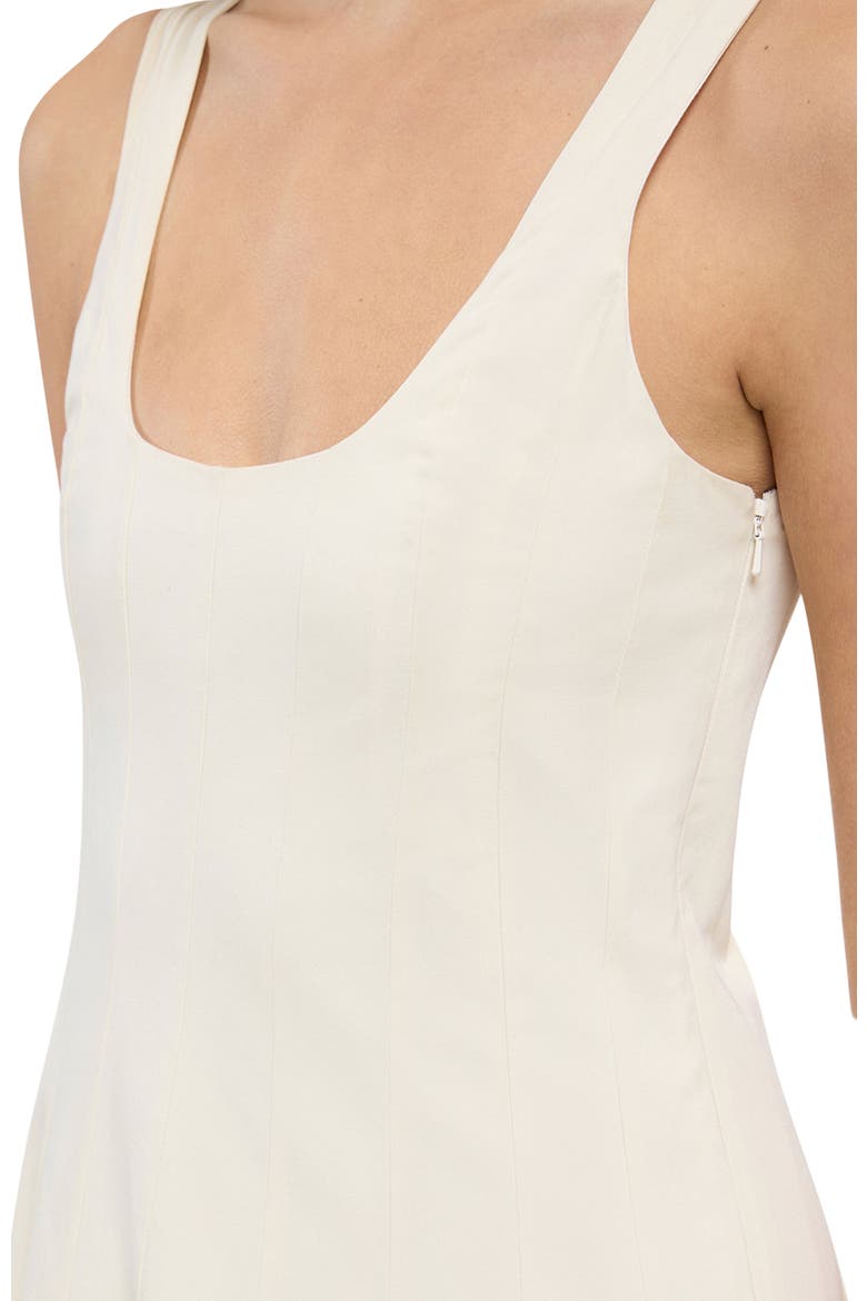 Tank Flare Dress, Alternate, color, OFF WHITE
