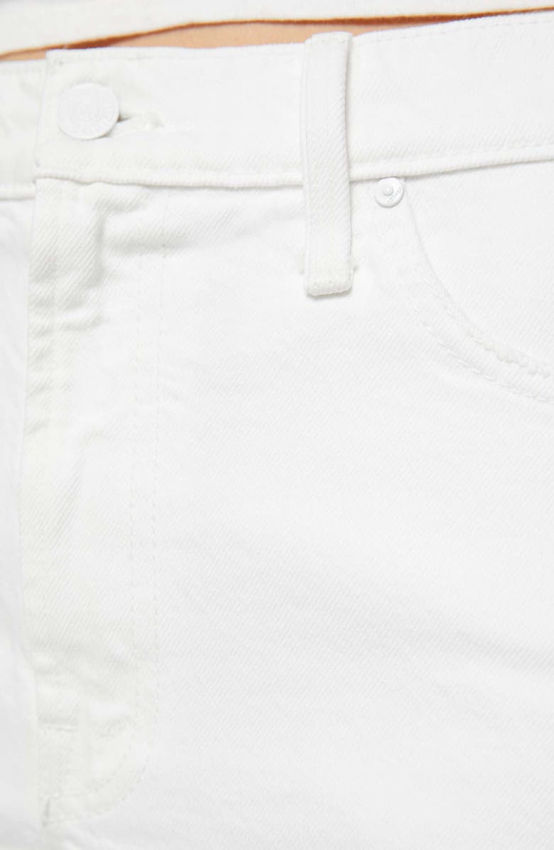 MOTHER The Dodger Denim Shorts, Alternate, color, Picket Fence