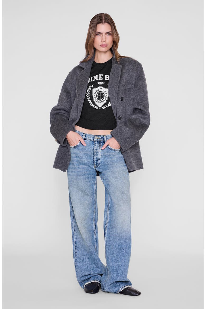 Mia Sweater, Alternate, color, Charcoal