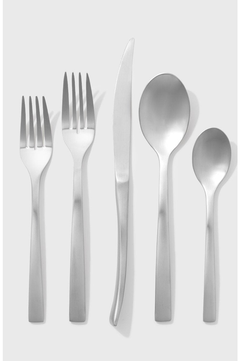 Stainless Steel Forged Flatware Set, Main, color, Stainless Steel