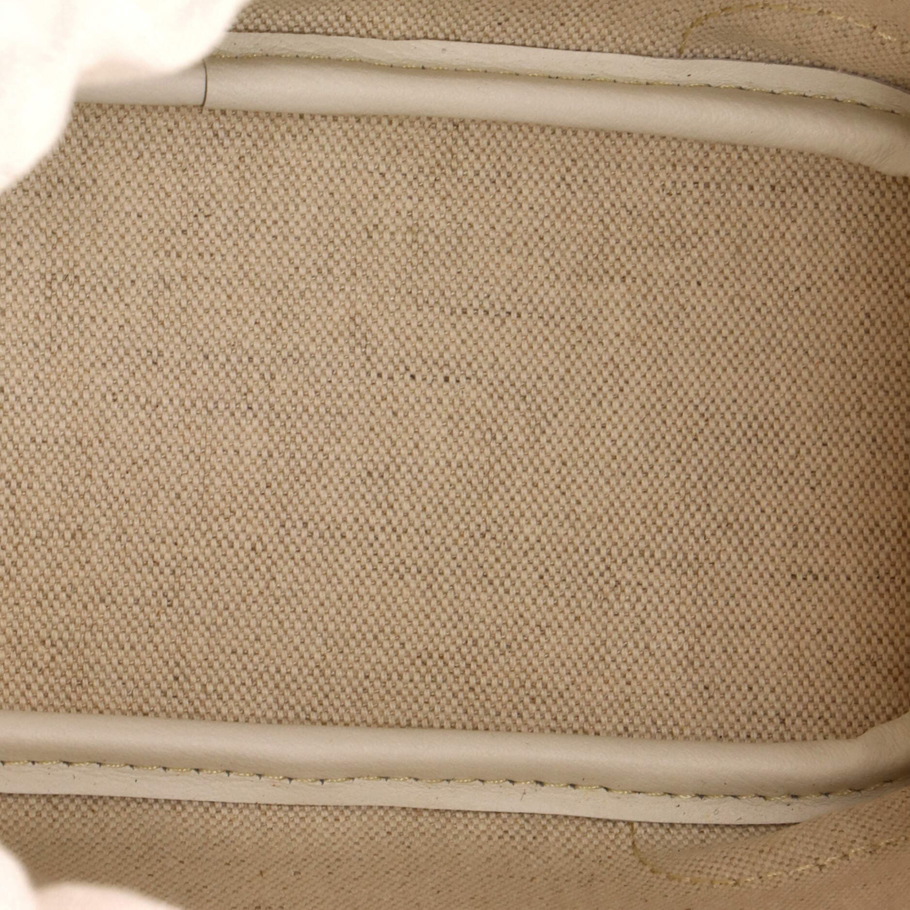 Pre-Owned Goyard Beluga Bag Coated Canvas Mini, Alternate, color, White