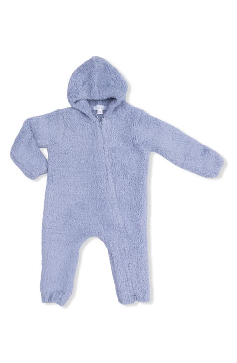 Kids' Hooded Chenille Romper