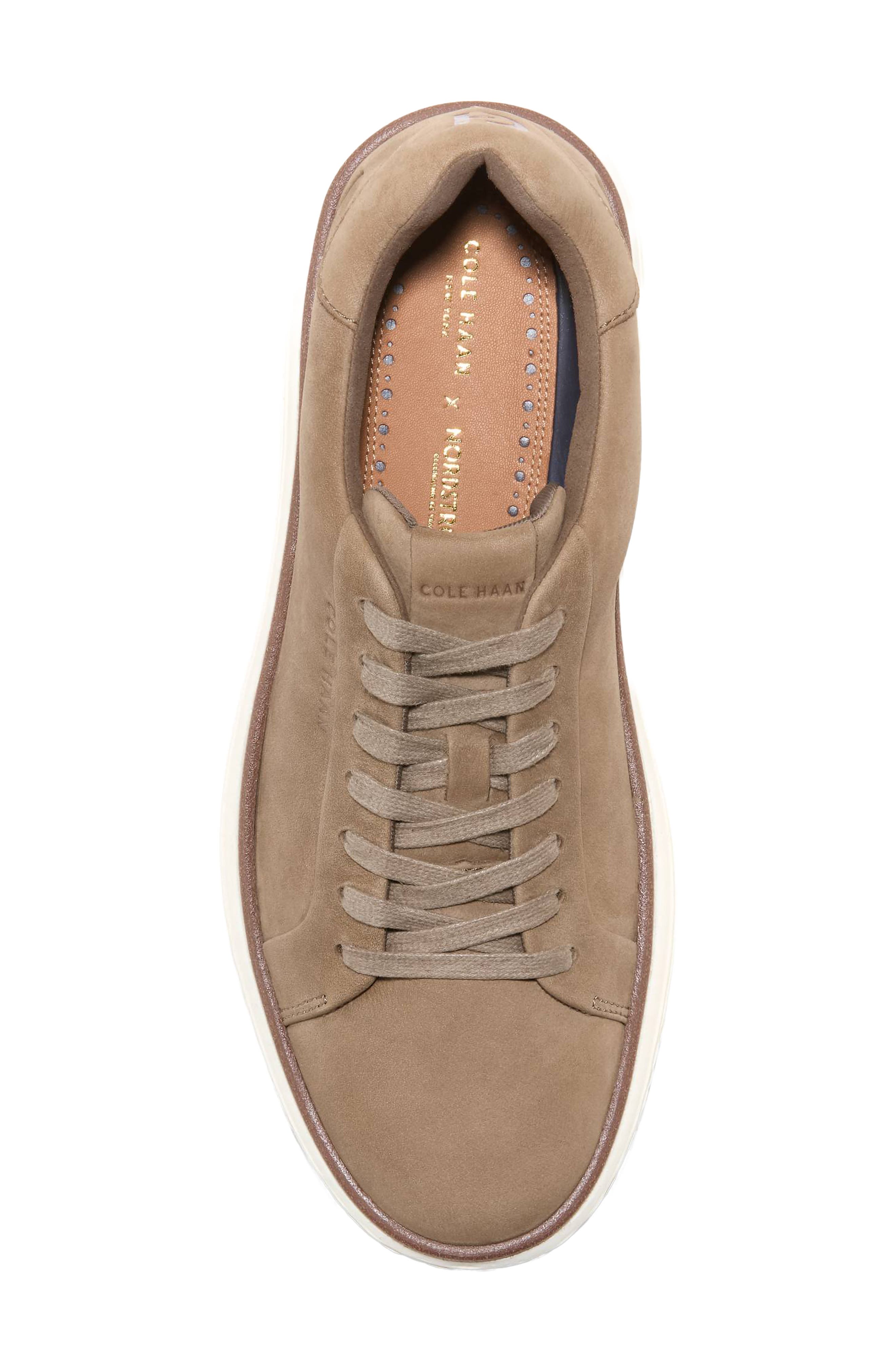 GrandPrø Court Skyweave Sneaker, Alternate, color, TRUFFLE NUBUCK / IVORY