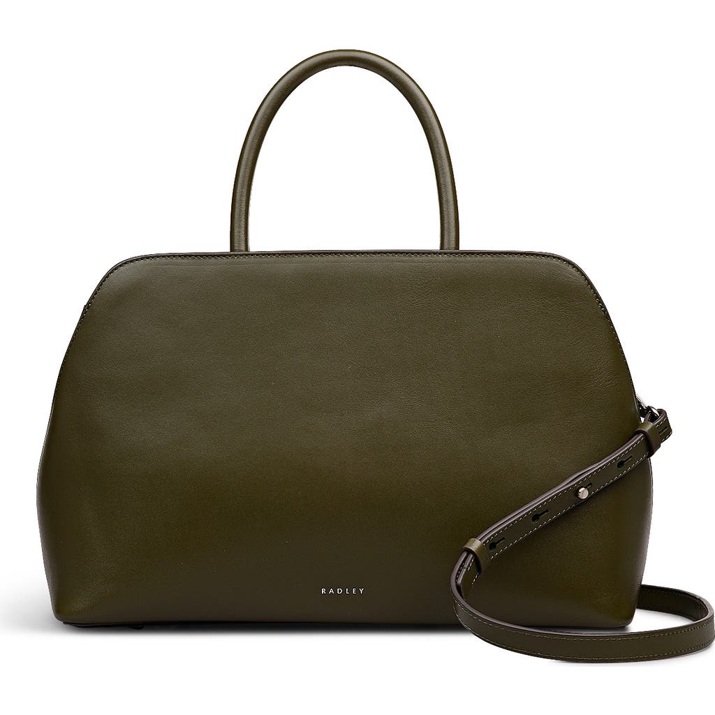 Radley Liverpool Street Medium Ziptop Satchel Bag In Green