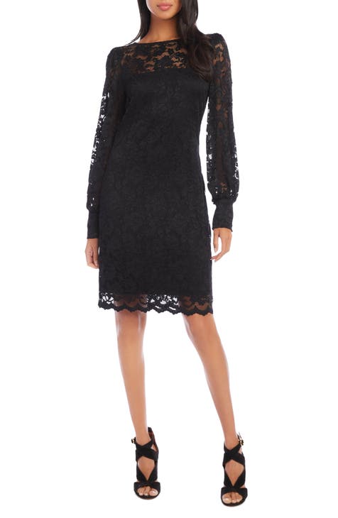 Petite lace dresses shops with sleeves