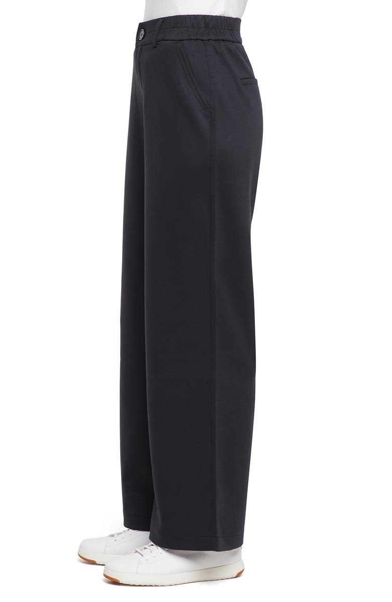 Three Dots Rachelle Flare Pants, Alternate, color, Black Beauty