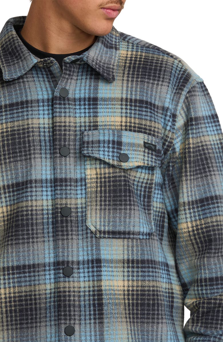 Billabong Furnace Flannel Button-Up Shirt, Alternate, color,