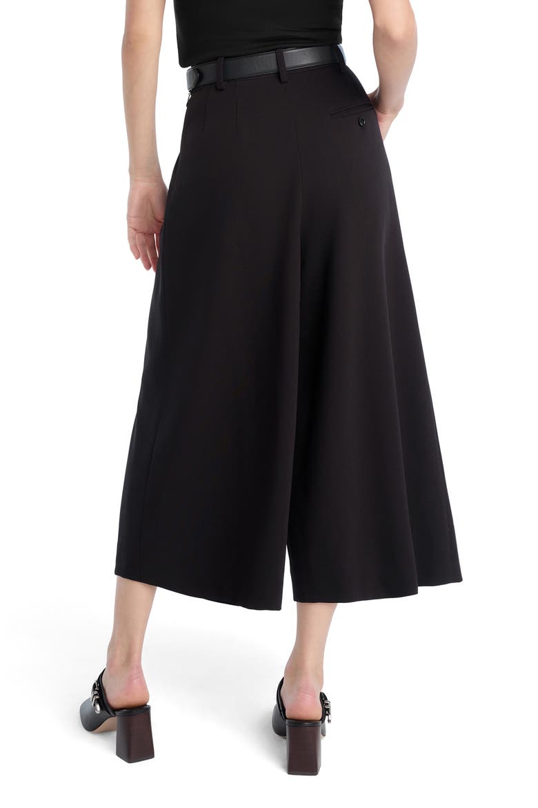 The Nicole Culottes, Alternate, color, BLACK