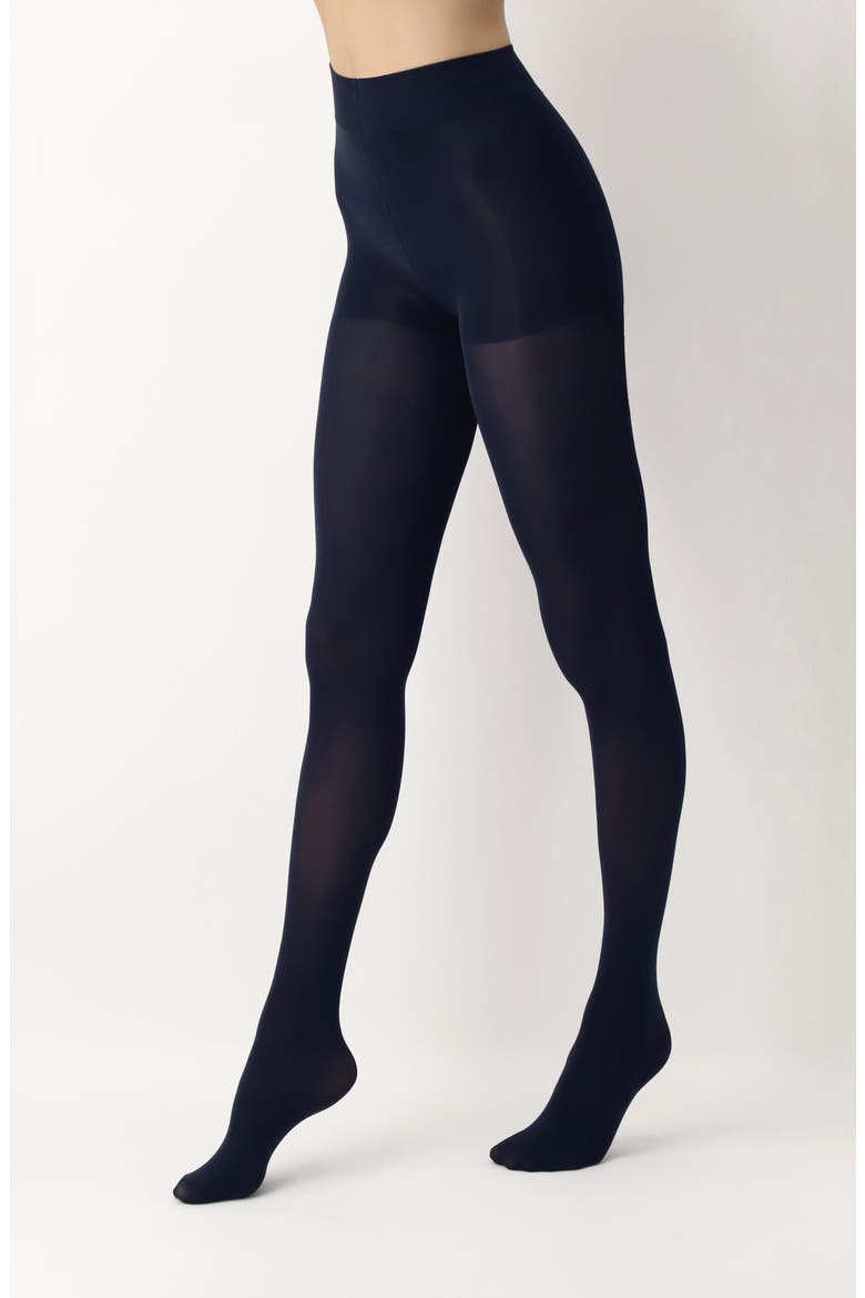 All Colors 50-Denier Shaping Tights, Main, color, BLUE 11
