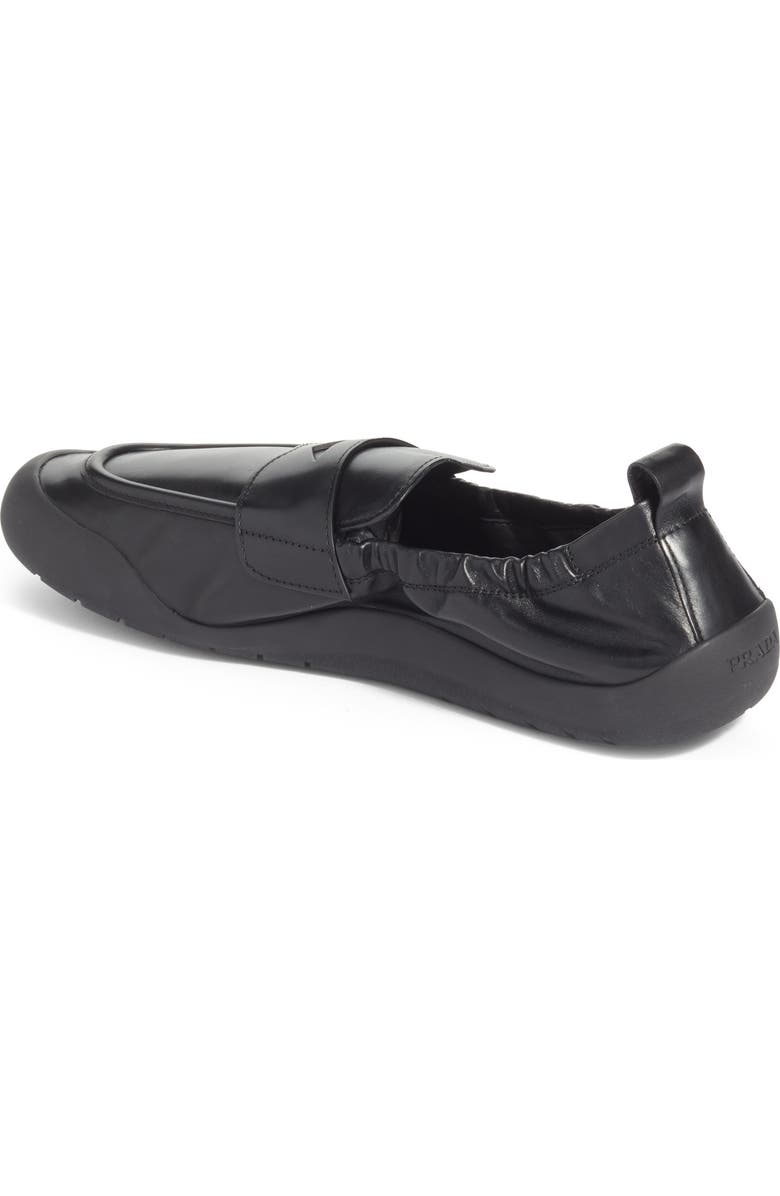 Prada Speedrock Loafer, Alternate, color, Nero