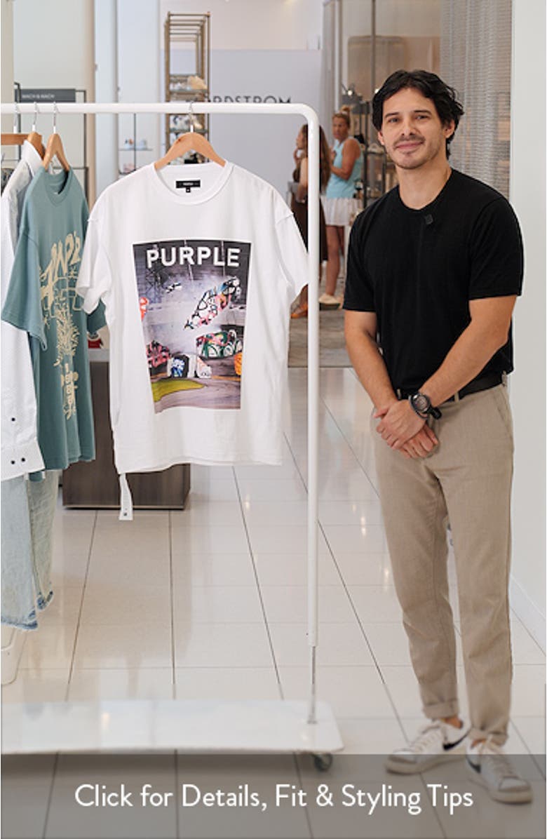 Textured Inside Out Graphic T-Shirt, sales video thumbnail