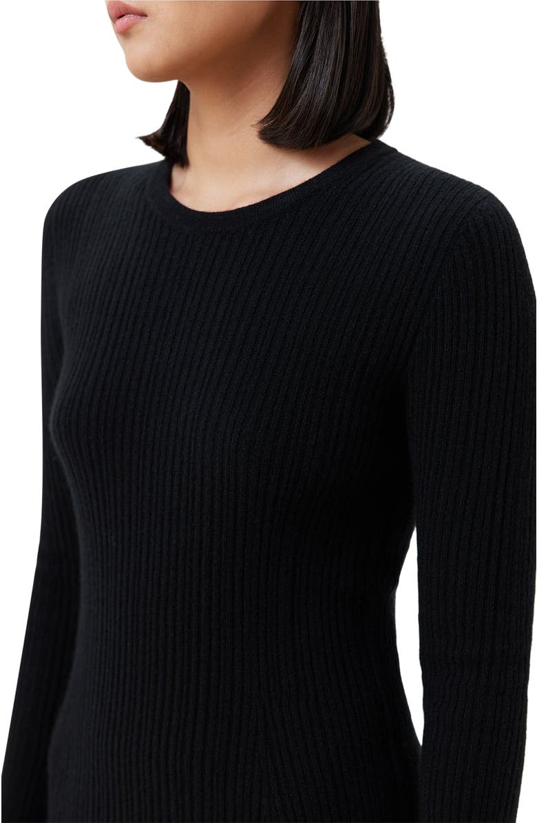 GOBI Mongolian Cashmere Textured Knit Cashmere Dress, Alternate, color, 