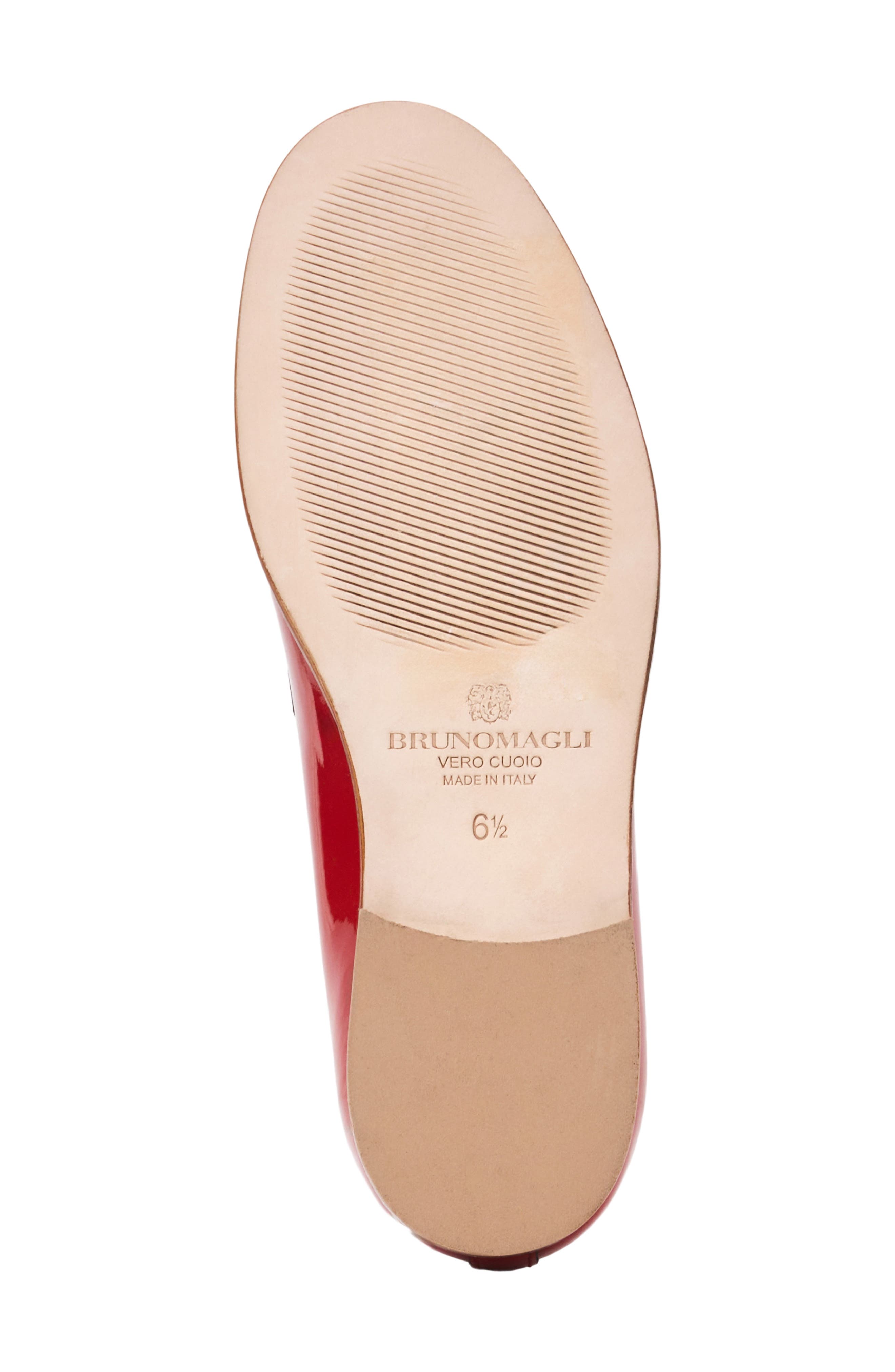 Lixia Penny Loafer, Alternate, color, BERRY PATENT