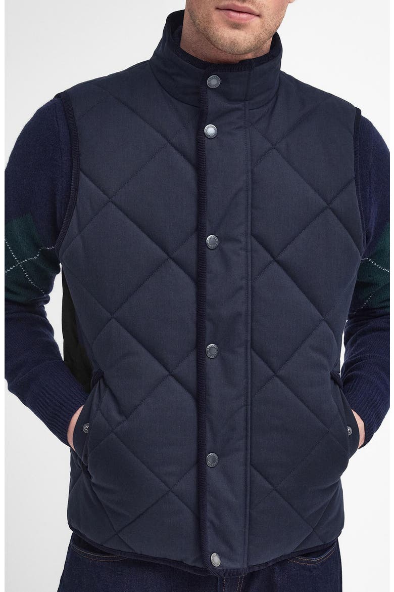 Holburn Quilted Vest, Alternate, color, DARK NAVY