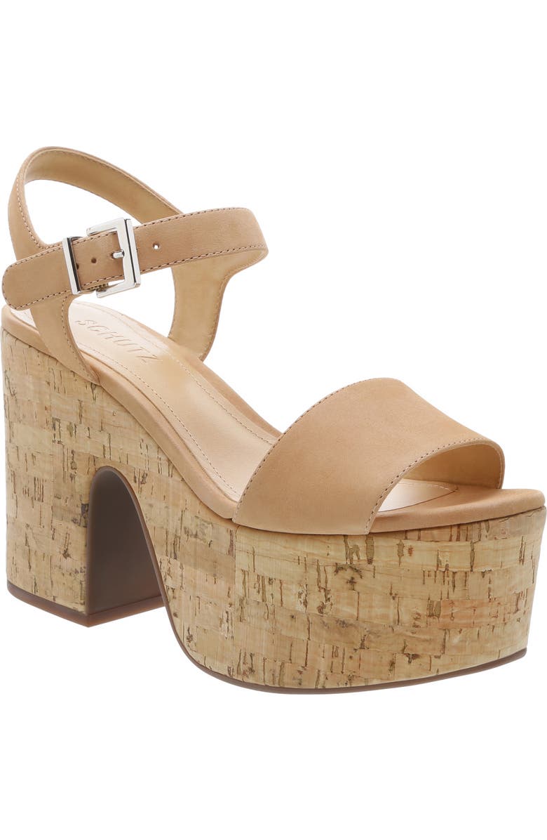 Schutz Glorya Platform Sandal, Main, color,