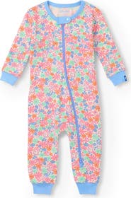 Hatley Whimsical Floral Cotton Romper