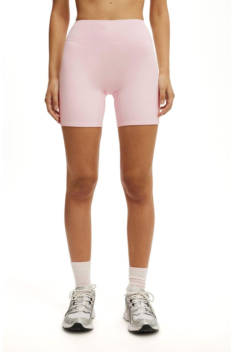 Women's Active Ultra Soft Contour Bike Short, Alternate, color, Cherry Dream