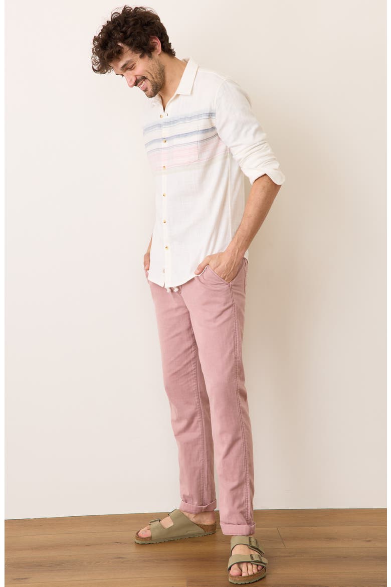 Saturday Stretch Beach Pants, Alternate, color, FADED BRICK