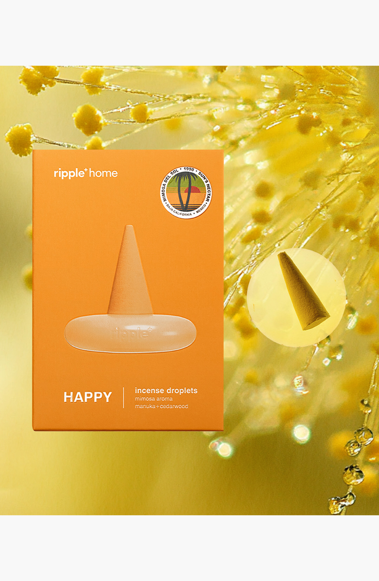 ripple⁺ home Mimosa Del Sol Incense Cones, Alternate, color, 
